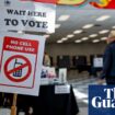 Georgia judge rejects last-ditch Republican attempt to block voting