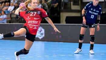 Die Bundesliga-Handballerinnen des Thüringer HC haben die Gruppenphase in der European League dicht vor Augen. Kerstin Kündig tr