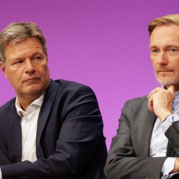 Robert Habeck und Christian Lindner