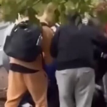 Horror moment parents try to choke daughter to death outside school in 'honour killing'