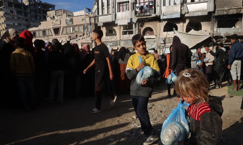 Ingresan en un solo día 17 niños con síntomas de desnutrición en el Hospital Kamal Adwan, en el norte de Gaza