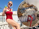 Inside Laura Hamilton's huge renovation project: Star reveals she's knocked down most of her new Mallorcan holiday home as she shares a glimpse at exciting property plans