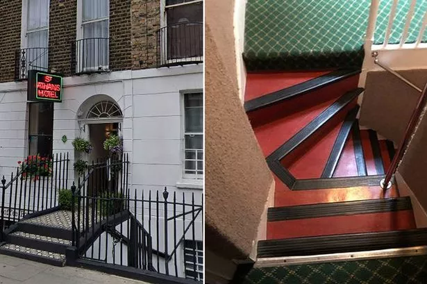 Inside hotel with 'death stairs' where guests 'stretch over dangerous drop' to use loo