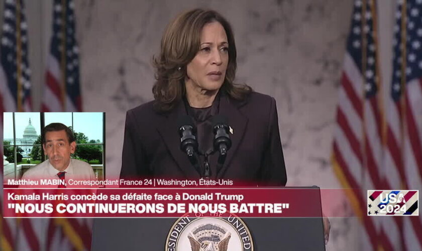 Intervention de Kamala Harris : un discours "très présidentiel"