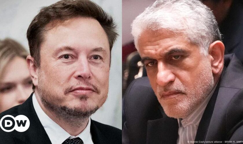 Iran denies its UN envoy met with Elon Musk