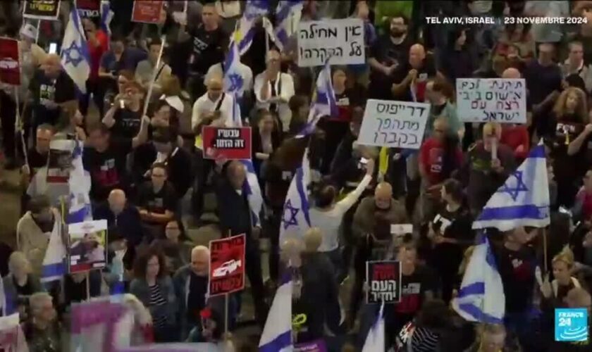 Israël : des manifestations anti-Netanyahu à Tel Aviv