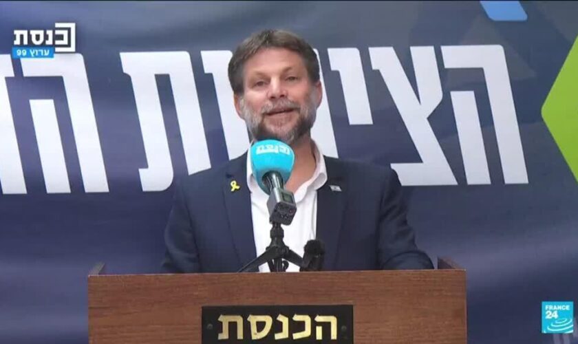 Israël : le ministre B. Smotrich promet "l'annexion des colonies" en Cisjordanie