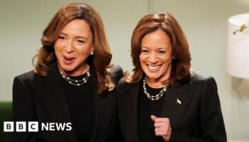 Kamala Harris makes surprise appearance on Saturday Night Live