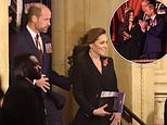 Kate Middleton cuts an elegant figure in military style coat and black fascinator as she joins Duchess of Edinburgh on balcony for Remembrance Sunday Service