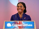 Kemi Badenoch becomes the first black leader of a major UK political party - and the Tories' fourth female leader - in diversity challenge to 'male, stale and pale' Labour