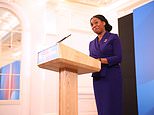 Kemi Badenoch pledges a return to Tory 'principles' as she is crowned leader - but faces big beasts shunning her shadow cabinet as party membership falls to new low