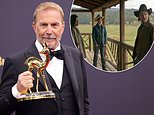 Kevin Costner accepts acting award while Yellowstone cast hit premiere after he snubbed final episodes