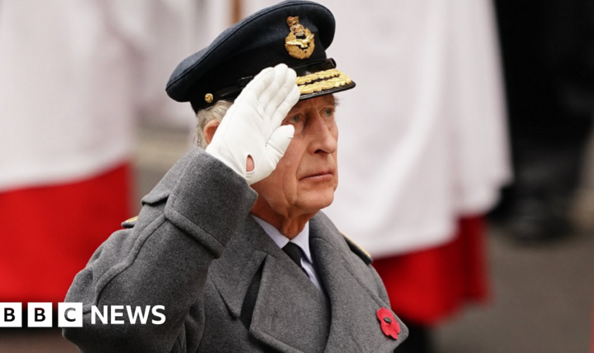 King to lead Remembrance ceremony at the Cenotaph