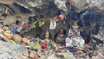 La exótica, divertida y marinera ruta que termina en una cueva dedicada a Buda