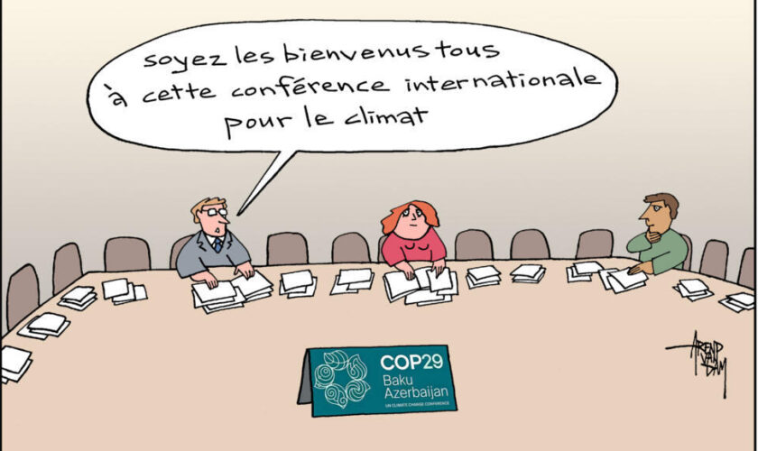 L'actu en dessin : la COP 29 s'ouvre dans un climat tendu