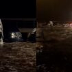 Las fuertes lluvias causan inundaciones en Cadaqués (Girona) y arrastran decenas de coches