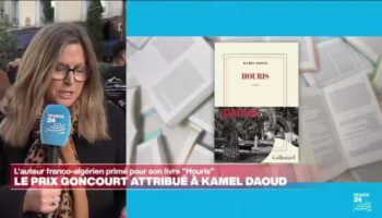 Le prix Goncourt 2024 décerné à Kamel Daoud pour son roman 'Houris'