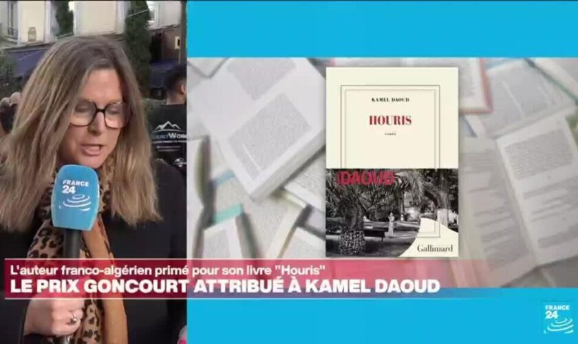 Le prix Goncourt 2024 décerné à Kamel Daoud pour son roman 'Houris'