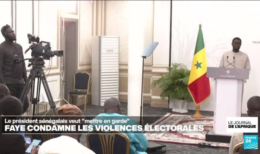 Législatives au Sénégal : Bassirou Diomaye Faye condamne la violence politique