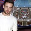 Liam Payne's hometown memorial is 'respectfully relocated' by his local council as fans leave heart-shaped mass of tributes to late One Direction star