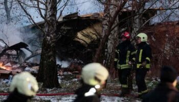 Litauen: Frachtflugzeug aus Leipzig stürzt auf Wohngebäude