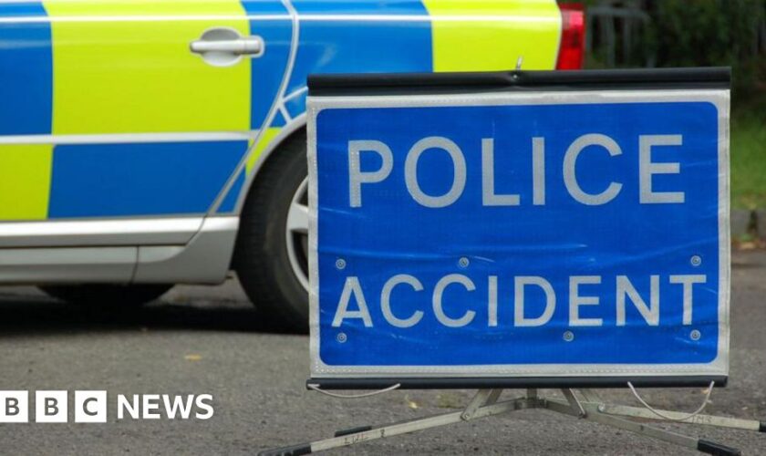 Man, 76, dies following crash between car and taxi