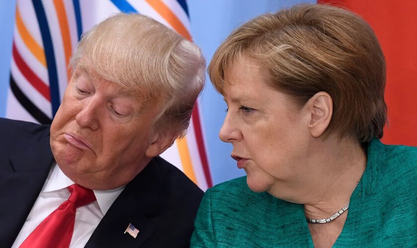 Merkel revela en sus memorias que Trump le preguntó por Putin en su primer encuentro