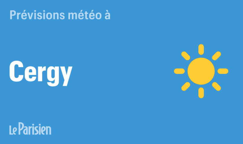 Météo à Cergy