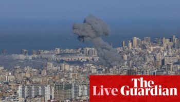 Middle East crisis live: Paramedics reported killed in Israeli attack on Lebanon as IDF orders evacuation of Beirut suburb