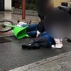 Moment Lime bike rider ploughs into child at 'floating' bus stop - as campaigners call for 'dangerous' crossings to be axed