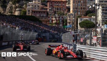 Charles Leclerc at Monaco Grand Prix