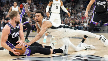 NBA : Victor Wembanyama réalise son meilleur match de la saison et les Spurs battent les Kings de Sacramento