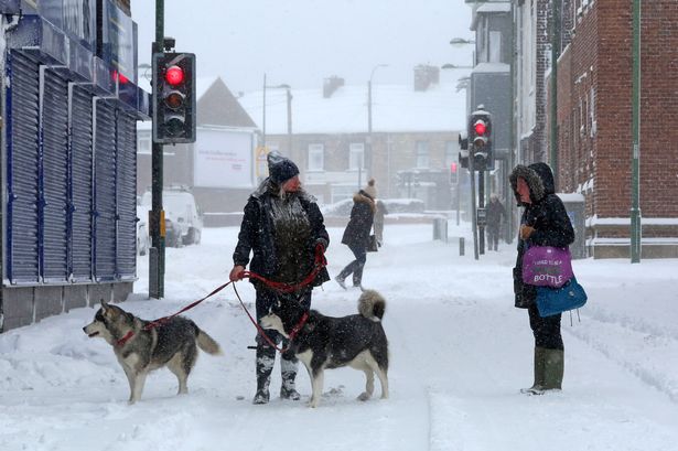 New UK snow map shows seven English counties that will be spared this week