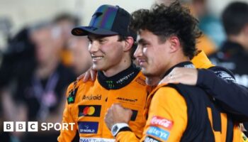 Lando Norris and Oscar Piastri