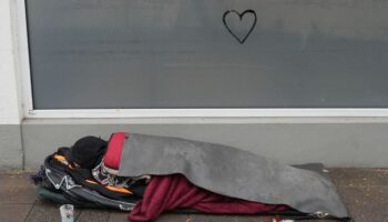 Kälte ist für obdachlose Menschen eine große Gefahr. Foto: Marcus Brandt/dpa