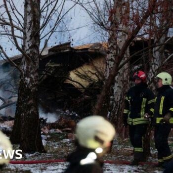 One dead and three injured in Lithuania cargo plane crash