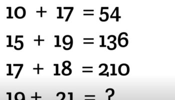 Only the top 2 per cent of people can solve this maths problem - but it's actually really easy