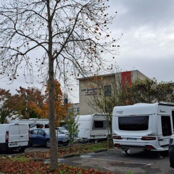 Osny : les caravanes qui occupaient à nouveau le parking de la clinique Sainte-Marie sont parties