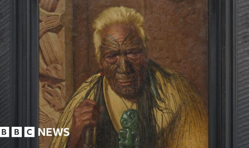 Painting of Māori elder fetches record price in NZ auction