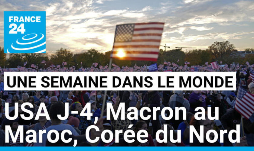 Présidentielle américaine J-4, Visite d'Emmanuel Macron au Maroc et soldats nord-coréens en Ukraine