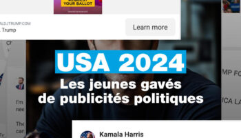 Présidentielle américaine : les jeunes gavés de publicités politiques