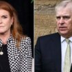 Prince Andrew and Sarah Ferguson's living arrangements in 'damp and mouldy' royal lodge