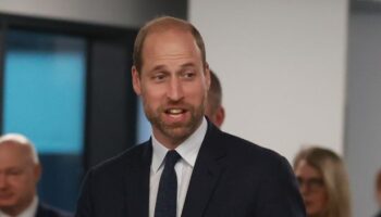 Prince William's steadfast reaction to boos as he leaves Ulster University in Belfast