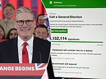 RICHARD LITTLEJOHN: Starmer spent four years trying to overturn the Brexit vote. So will he agree to another election now more than 2 MILLION Britons (and rising) have signed a petition demanding one?