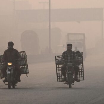 Record historique de pollution au Pakistan, plus de 80 fois le niveau acceptable de l’OMS