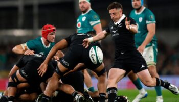 Rugby : en vidéo, le résumé de la victoire des All Blacks sur les Irlandais