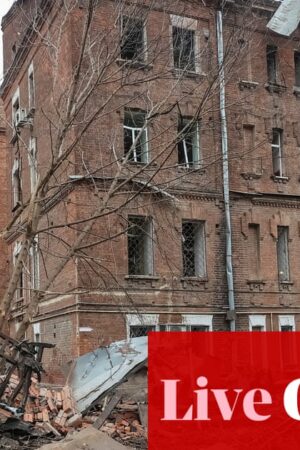 Russia-Ukraine war live: at least 10 injured in Russian attack on Kharkiv