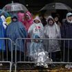 'Saddest' Macy's Thanksgiving Day Parade 'ever' as torrential rain drives crowds away and dampens performances