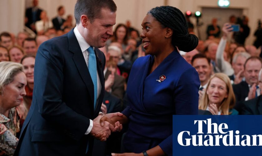 Senior Tories urge Kemi Badenoch and Robert Jenrick to settle differences