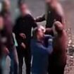 Shocking moment thug, 41, knocks reveller unconscious with a single punch just weeks before launching a similar attack that killed a man